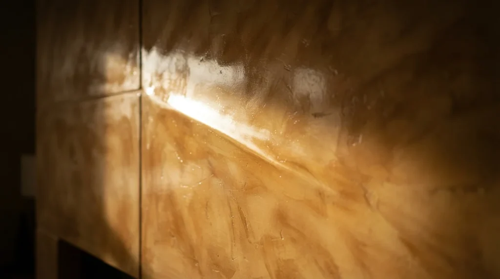 Polished Plaster, High Sheen